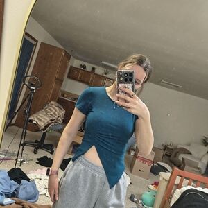 Rebellius Dreamer Teal Top